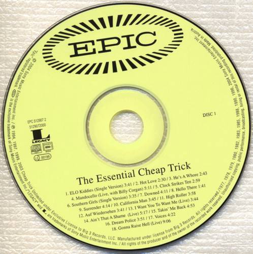 Cheap Trick The Essential Cheap Trick : CD1